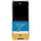 NHL St. Louis Blues Jersey Galaxy Z Flip6 Clear Case